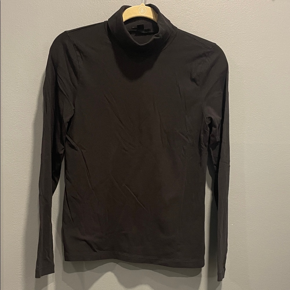 J. Crew Black Long Sleeve Turtleneck